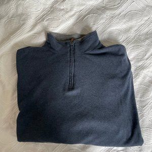 Perry Ellis Men's Quarter Zip Pullover